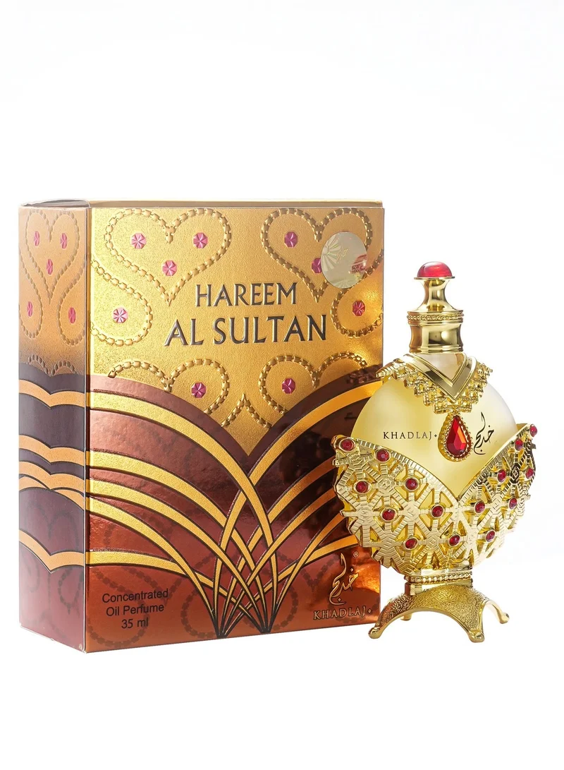 KHADLAJ PERFUMES HAREEM AL SULTAN GOLD Concentrated Perfume Oil 35ML